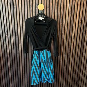 DVF warp dress in size 6